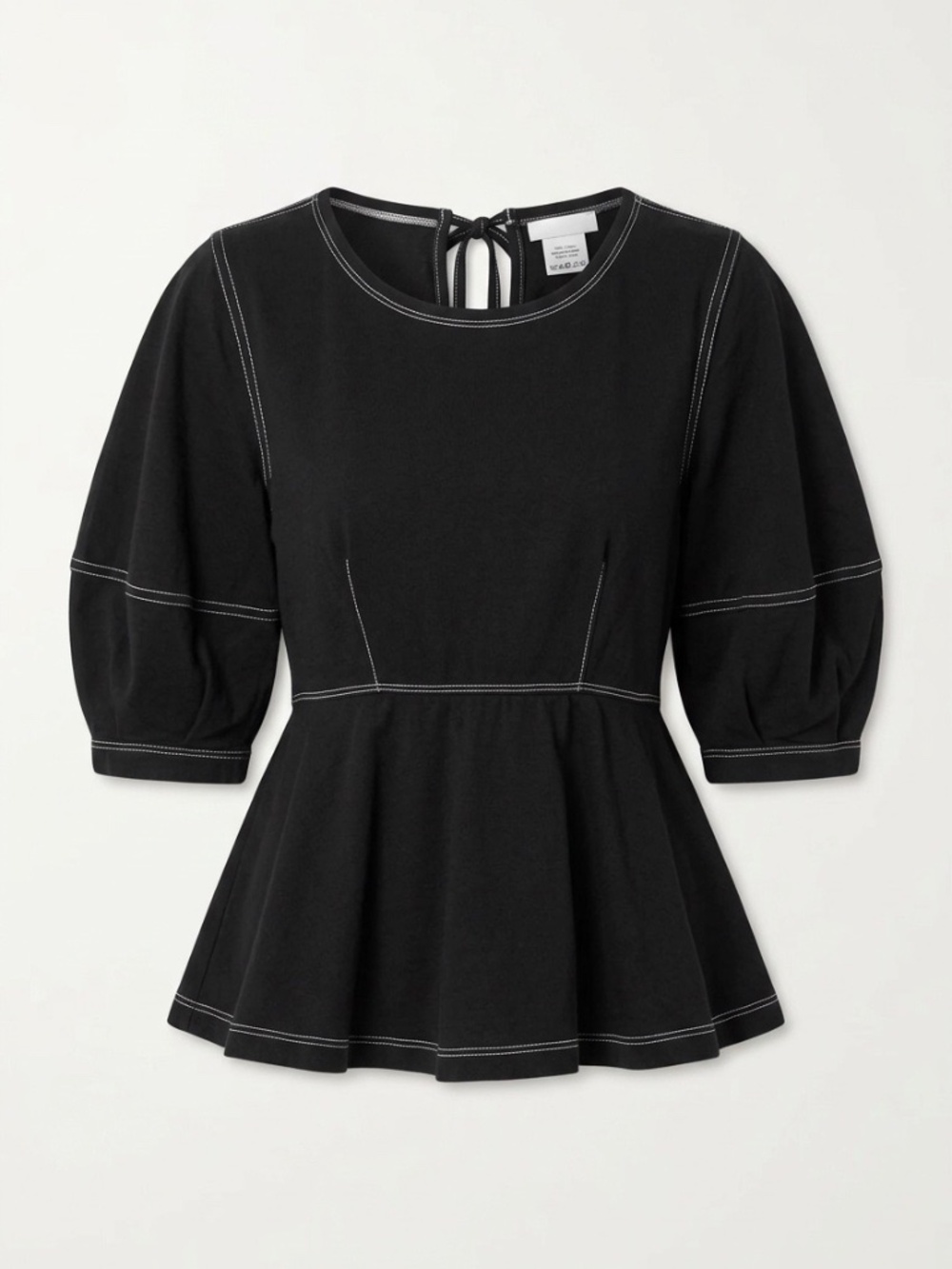 Urban outfitters open back peplum top - size XS
